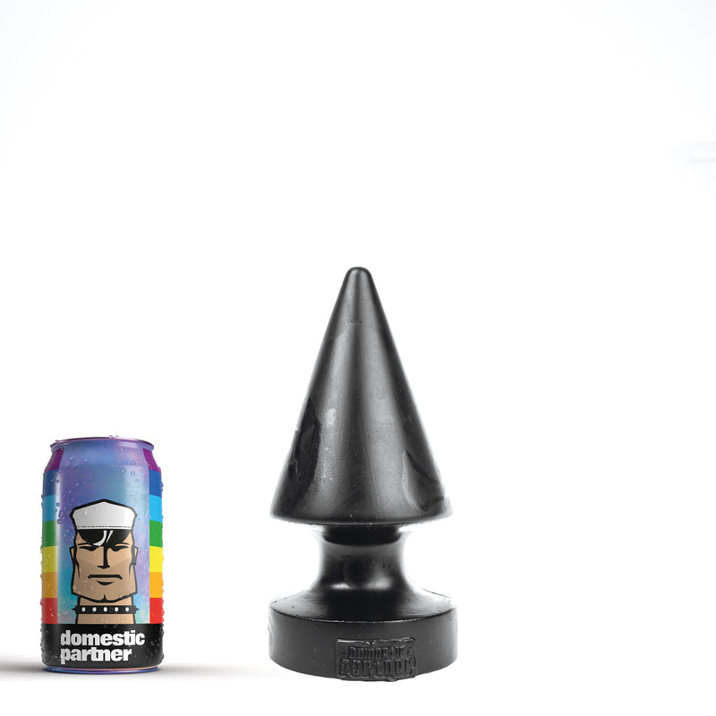 Domestic Partner - Giant Crack Attack - Buttplug - 22 x 10 cm - Zwart