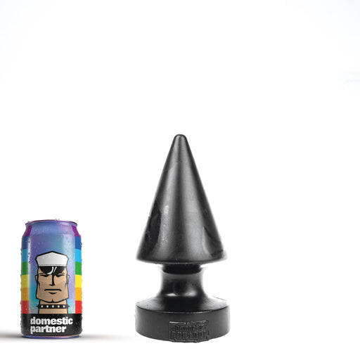 Domestic Partner - Giant Crack Attack - Buttplug - 22 x 10 cm - Zwart
