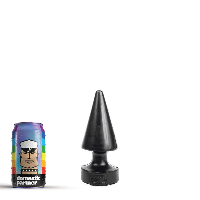 Domestic Partner - Mini Crack Attack - Buttplug - 15 x 6 cm - Zwart