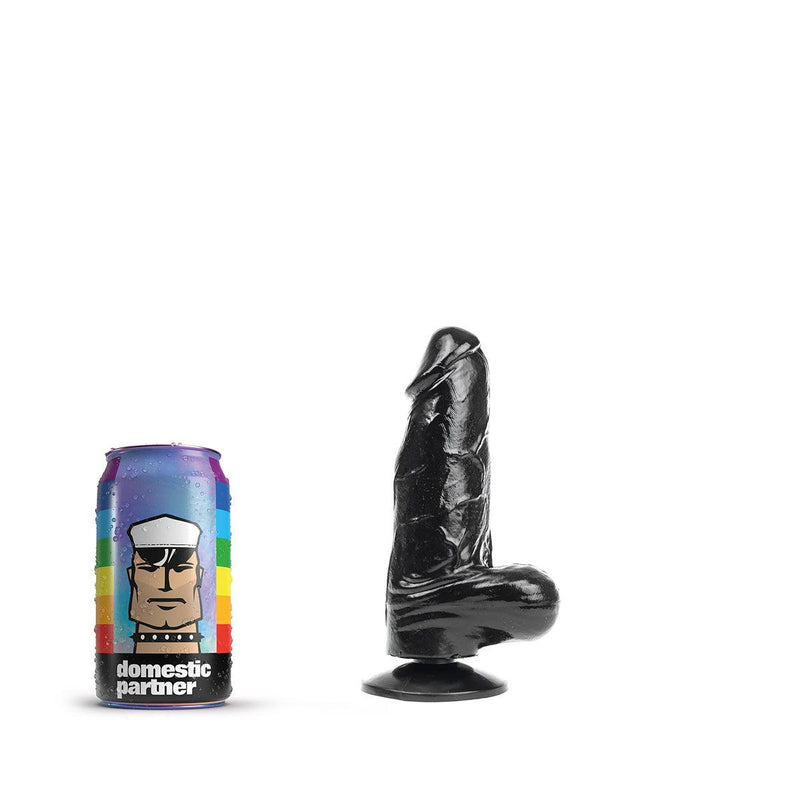 Domestic Partner - Panzer - Dildo - Small - 17 x 4.9 cm - Zwart