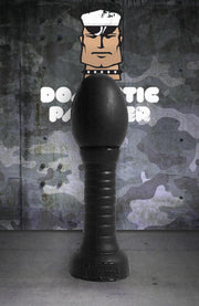 Domestic Partner - Turbo Prop - Grote Buttplug - 17 x 5 cm - Zwart