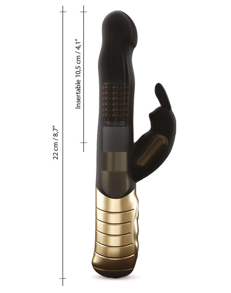 Dorcel - Baby 2.0 - Rabbit Vibrator - Zwart/Goud
