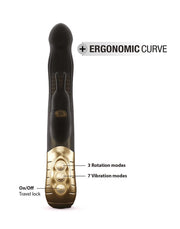 Dorcel - Baby 2.0 - Rabbit Vibrator - Zwart/Goud