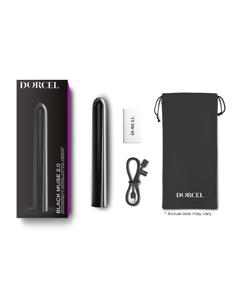 Dorcel - Black Muse 2.0 Bullet Vibrator - Zwart