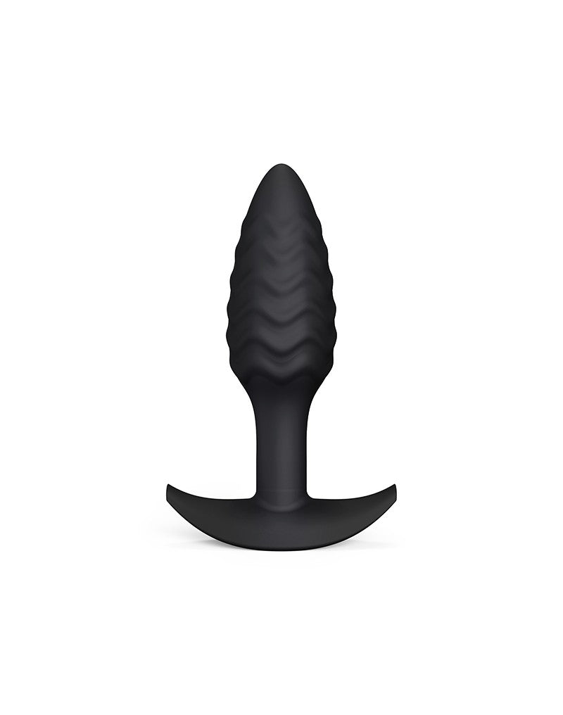 Dorcel - Buttplug - Wavy Buttplug - Anaal Speeltje - Siliconen - Zwart