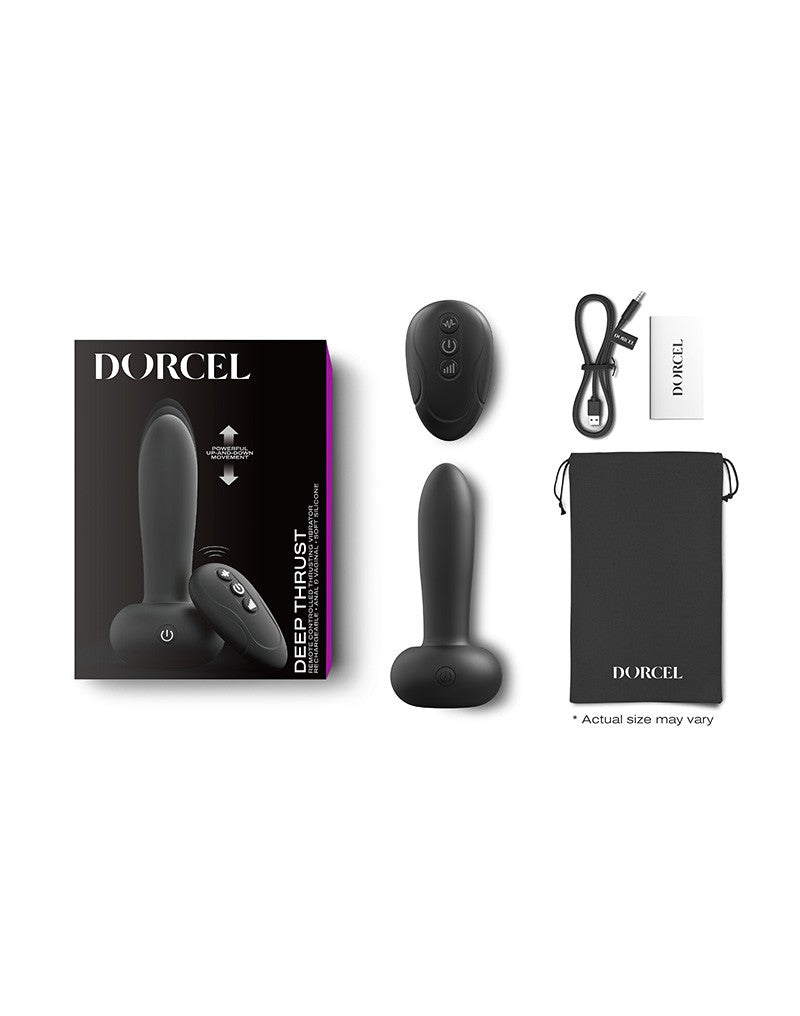 Dorcel - Deep Thrust - Stotende Buttplug Met Afstandsbediening