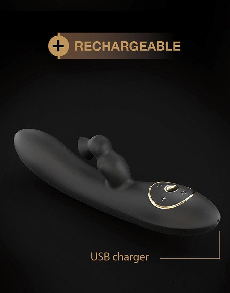 Dorcel - Divine Rabbit Sucker - G-spot En Clitoris Vibrator Met Zuiggedeelte