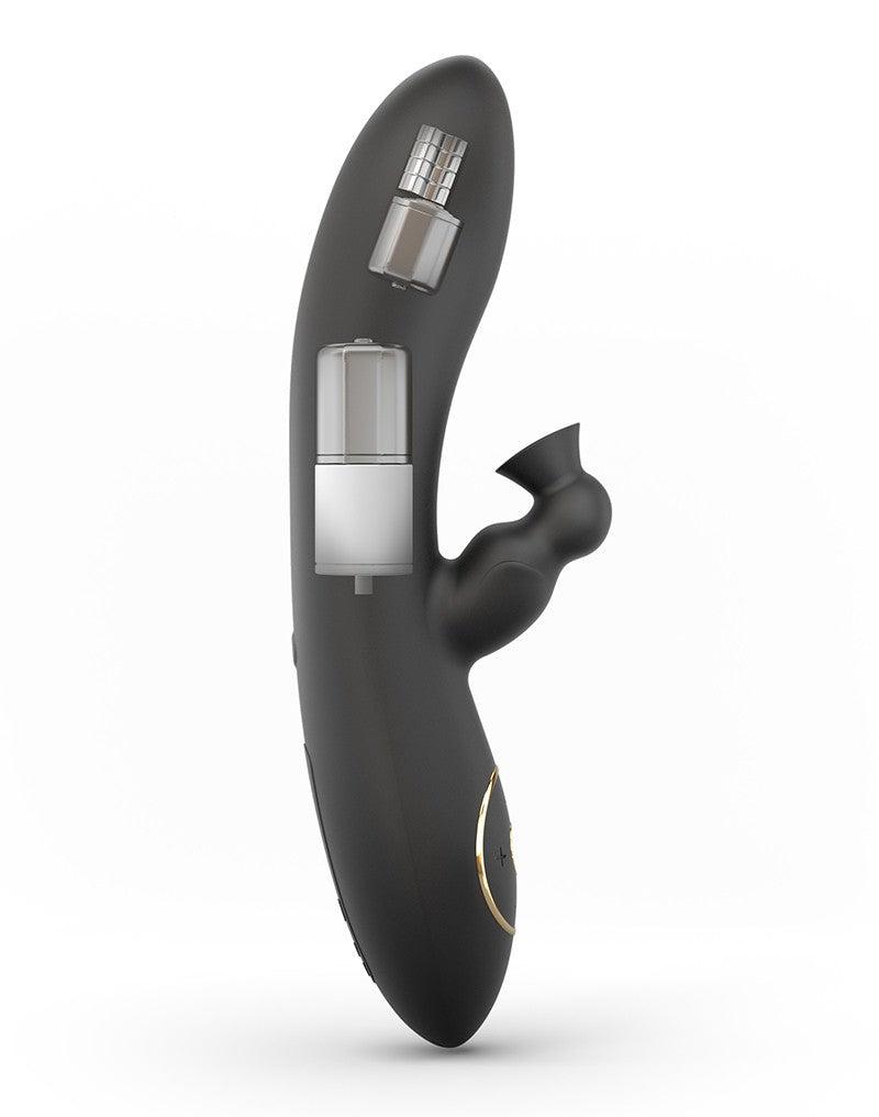 Dorcel - Divine Rabbit Sucker - G-spot En Clitoris Vibrator Met Zuiggedeelte
