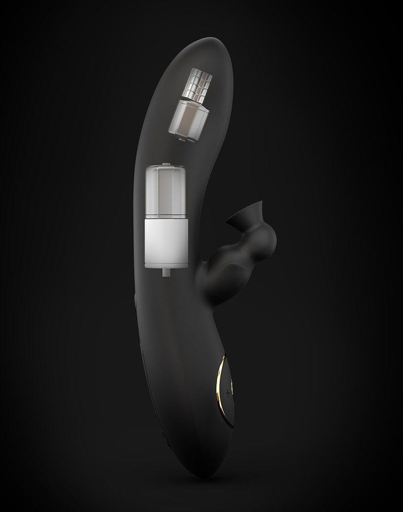 Dorcel - Divine Rabbit Sucker - G-spot En Clitoris Vibrator Met Zuiggedeelte