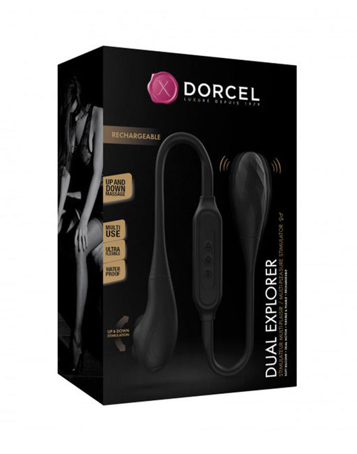 Dorcel - Dual Explorer - Dubbele Vibrator - Zwart