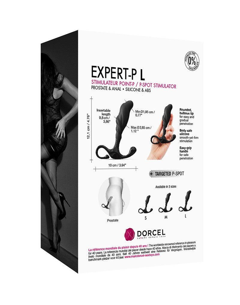 Dorcel - Expert-P - Prostaat Plug - Maat L - Zwart