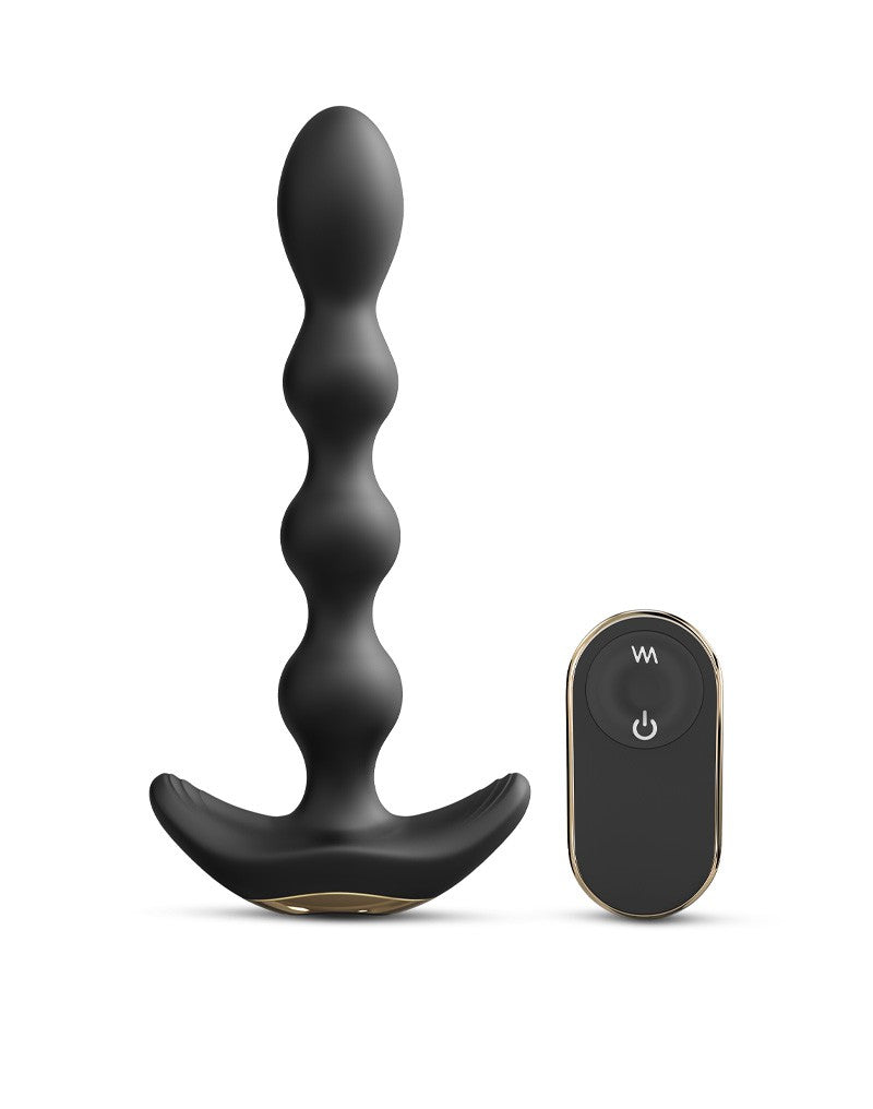 Dorcel - Flexi Balls - Anale Vibrator Met Afstandsbediening - Zwart
