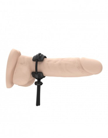 Dorcel - Fit Ring - Verstelbare Siliconen Cockring - Zwart