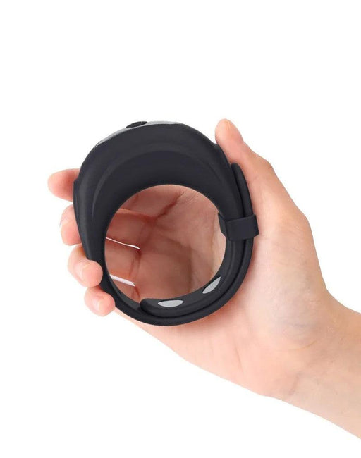 Dorcel - Fit Vibe Ring - Verstelbare Vibrerende Cockring - Zwart