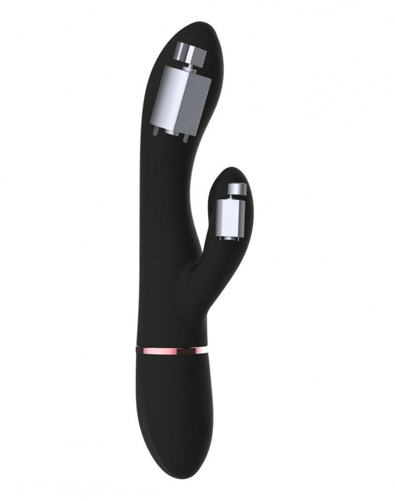 Dorcel - Glam Rabbit - Flexibele Rabbit Vibrator - Zwart