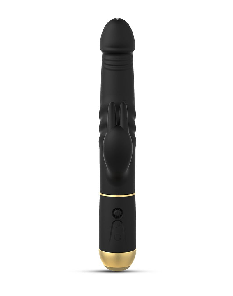 Dorcel - Furious Rabbit 2.0 - Roterende En Stotende Vibrator - Zwart