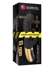Dorcel - G-stormer - Stotende Rabbit Vibrator - Zwart