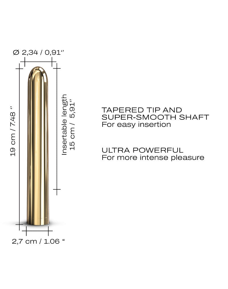 Dorcel - Golden Boy 2.0 - Bullet Vibrator - Goud