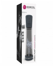 Dorcel - Hydro Pump - Oplaadbare Water- En Lucht Penispomp - Zwart