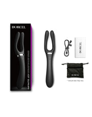 Dorcel - Infiniite Joy - Multi Vibrator - Met Twee 360° Flexibele Armen - Zwart