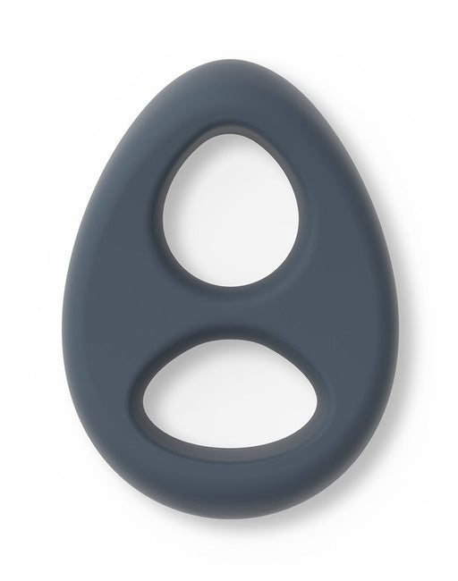 Dorcel - Liquid Soft Teardrop - Siliconen Rekbare Cockring - Opening voor Penis en Opening voor Testikels