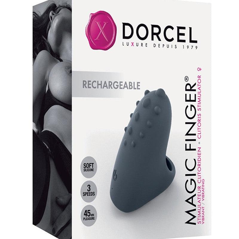 Dorcel - Magic Finger Recharge - Vinger Vibrator - Zwart