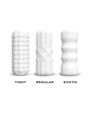 Dorcel - Masturbator Cup met Structuur - Exotic - Wit