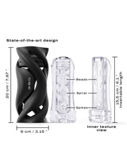 Dorcel - Deep Blow - Masturbator Met Sleeve - Wit