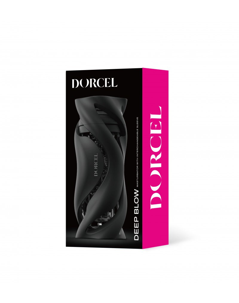 Dorcel - Deep Blow - Masturbator Met Sleeve - Zwart