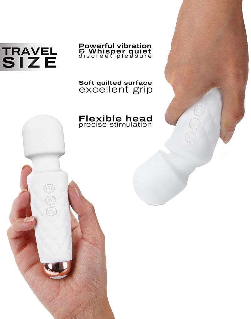 Dorcel - Mini Wanderful - Mini Wand Vibrator - Wit