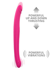 Dorcel - Orgasmic Double Do - Dubbele Vibrerende En Stotende Dildo - Roze