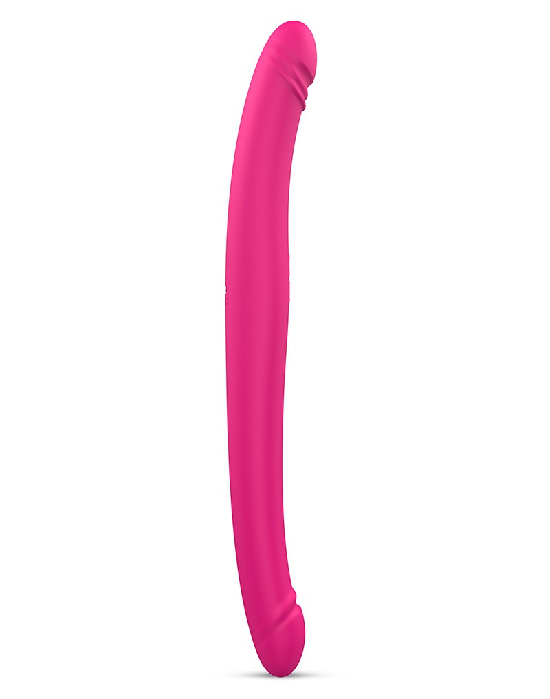 Dorcel - Orgasmic Double Do - Dubbele Vibrerende En Stotende Dildo - Roze