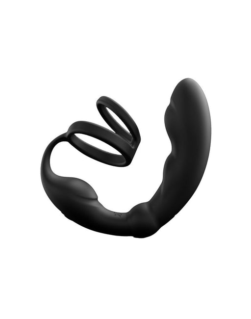 Dorcel - P-Ring - Perineum en Prostaat Vibrator - Met Dubbele Cockring - Zwart