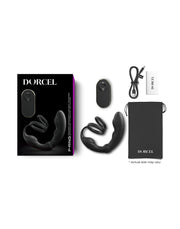 Dorcel - P-Ring - Perineum en Prostaat Vibrator - Met Dubbele Cockring - Zwart