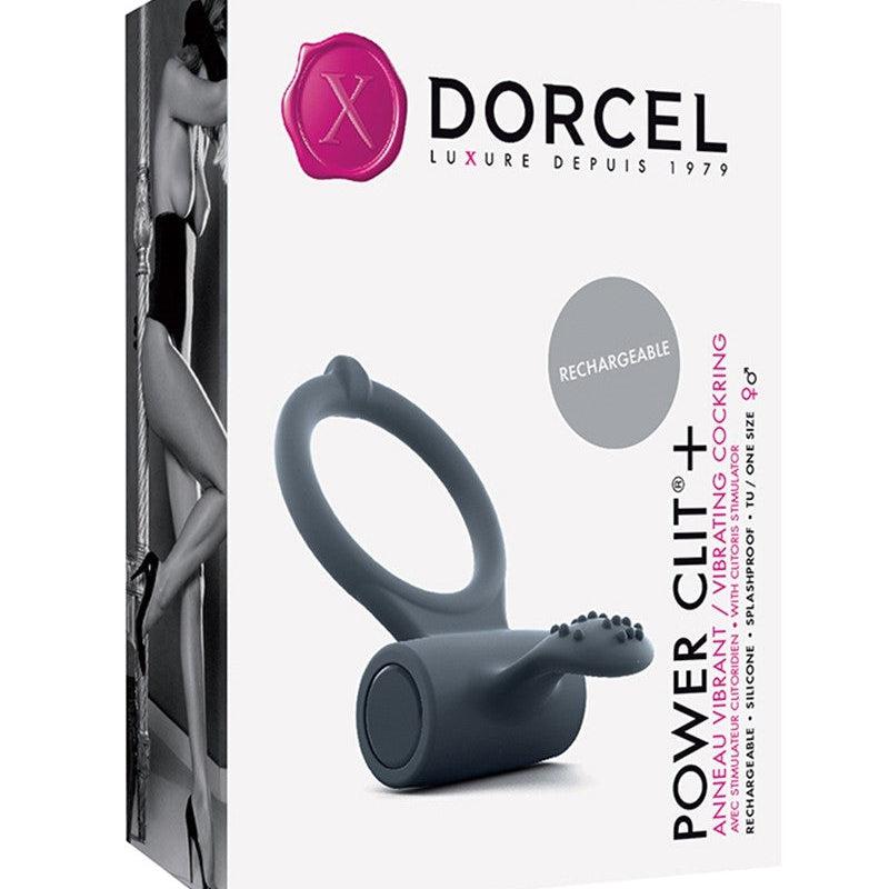 Dorcel - Power Clit Plus - Vibrerende Penisring Met Clitoris Stimulator