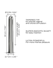 Dorcel - Silver Star 2.0 - Klassieke Vibrator - Zilver