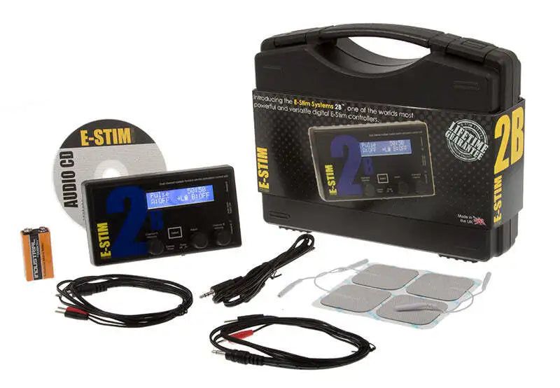 E-Stim E-Box Series 2B – Electrosex Powerbox – Zwart
