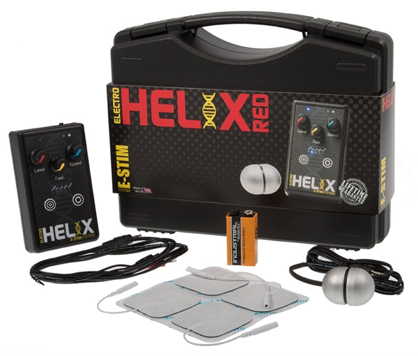 E-Stim - Electrosex Powerbox - ElectroHelix™ Premium Set – Luxe Powerbox met Satijn Electro-Ei