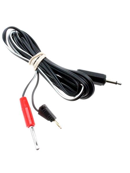 E-Stim - Electrosex accessoires - BiCable - standard 3.5 mm mono jack plug
