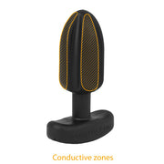 ElectraStim - Electrosex - Tartarus Quadripolar Buttplug - Zwart