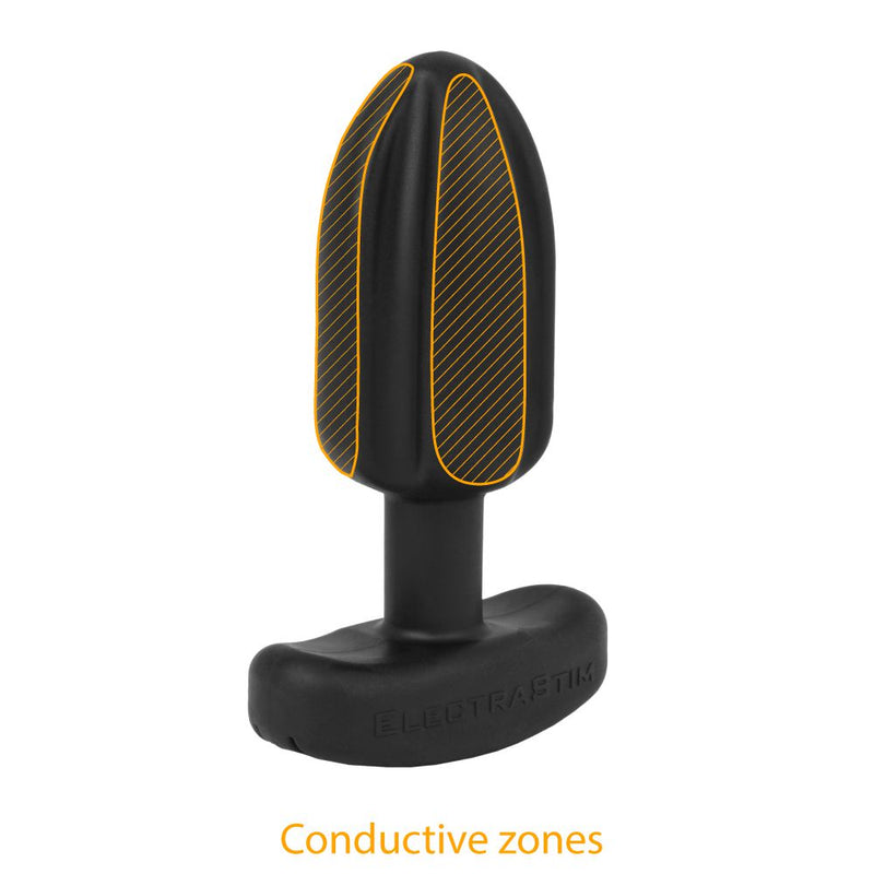 ElectraStim - Electrosex - Tartarus Quadripolar Buttplug - Zwart