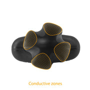 ElectraStim - Electrosex - Tartarus Quadripolar Buttplug - Zwart