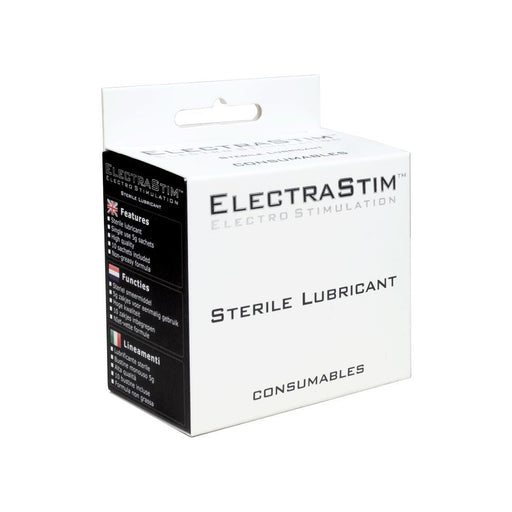 Electrastim - Steriel Glijmiddel op Waterbasis - Voor Plasbuis en Dilator Spelletjes - 10 zakjes