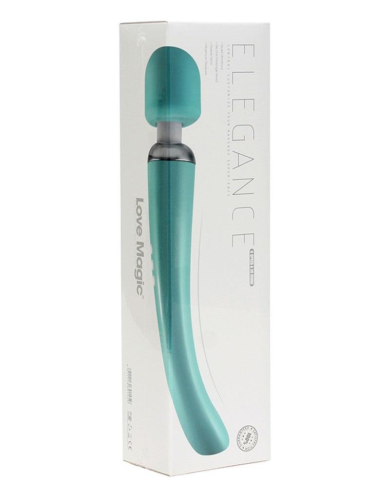 Elegance Wand Vibrator - oplaadbaar - Turquoise