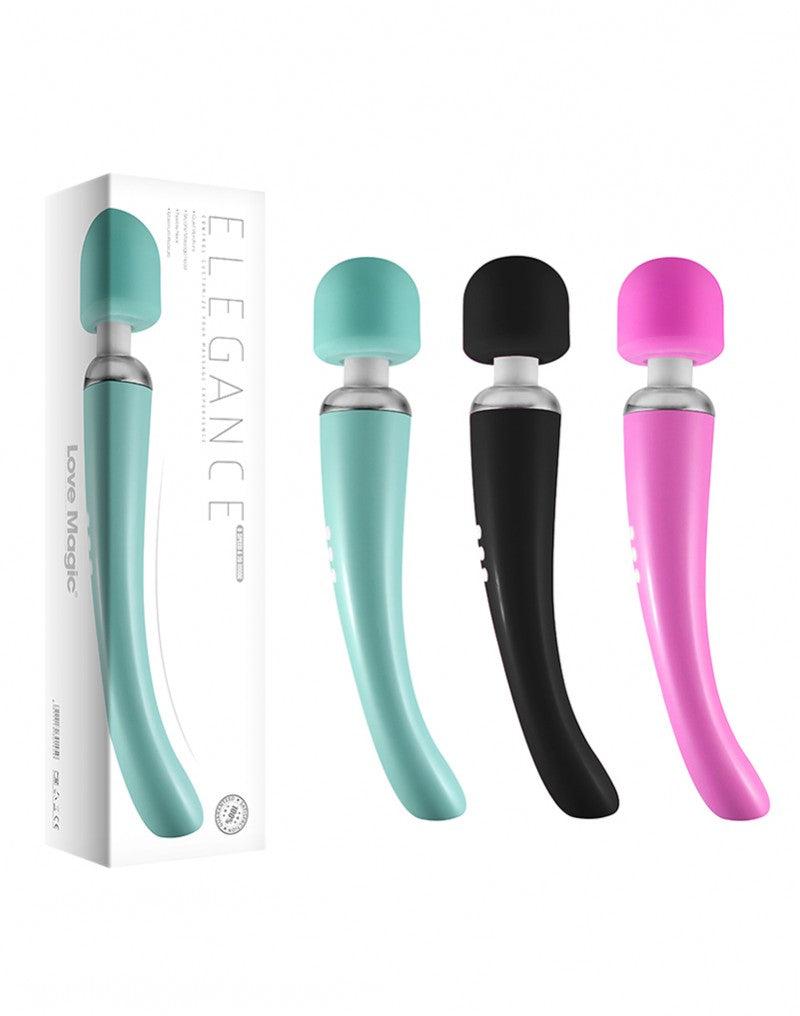 Elegance Wand Vibrator - oplaadbaar - Turquoise