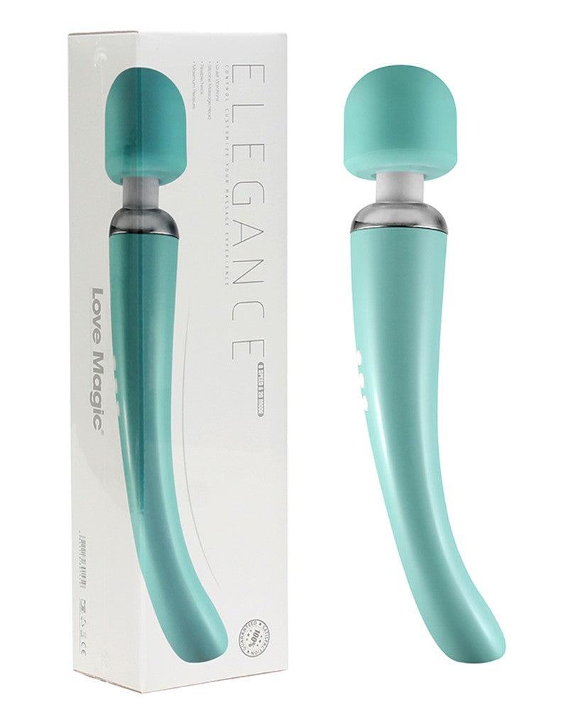 Elegance Wand Vibrator - oplaadbaar - Turquoise