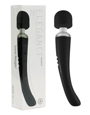 Elegance Wand Vibrator - oplaadbaar - Zwart