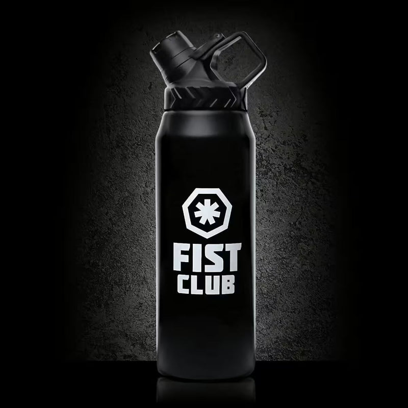 Fist Club - Thermo Glijmiddel Shaker Beker - 900 ml - Zwart