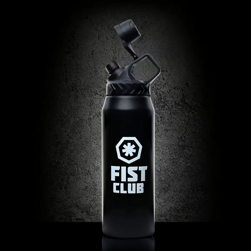 Fist Club - Thermo Glijmiddel Shaker Beker - 900 ml - Zwart