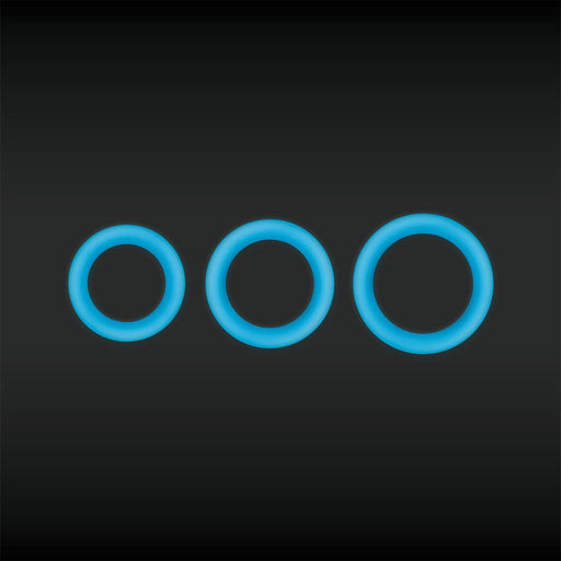 Firefly - Halo - Cockring - Glow-in-the Dark Blauw